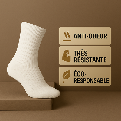 Chaussettes fibre de bambou Sokha